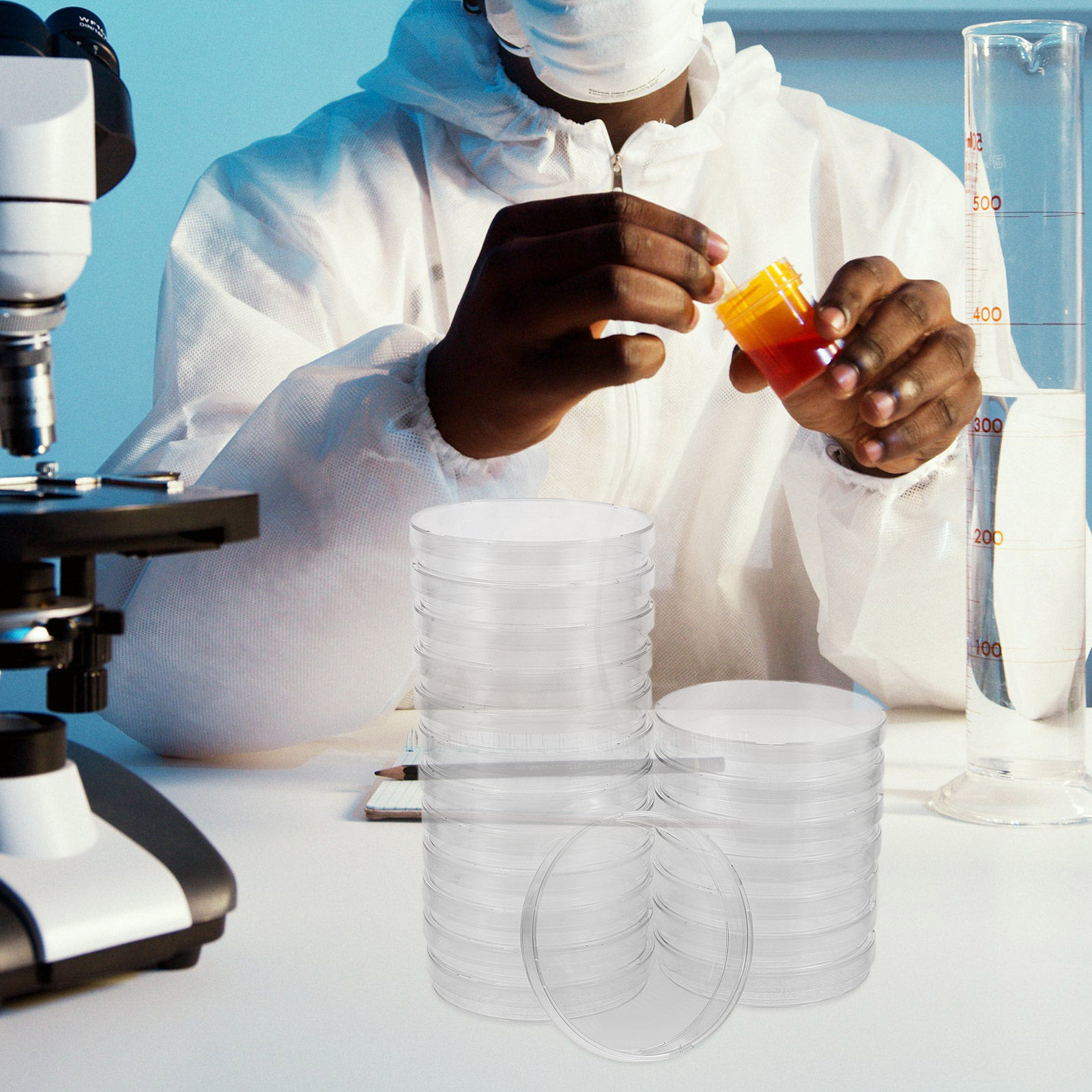 20Pcs Clear Sterile Petri Dish - Agar Tissue Culture incelemesi ve fiyatı