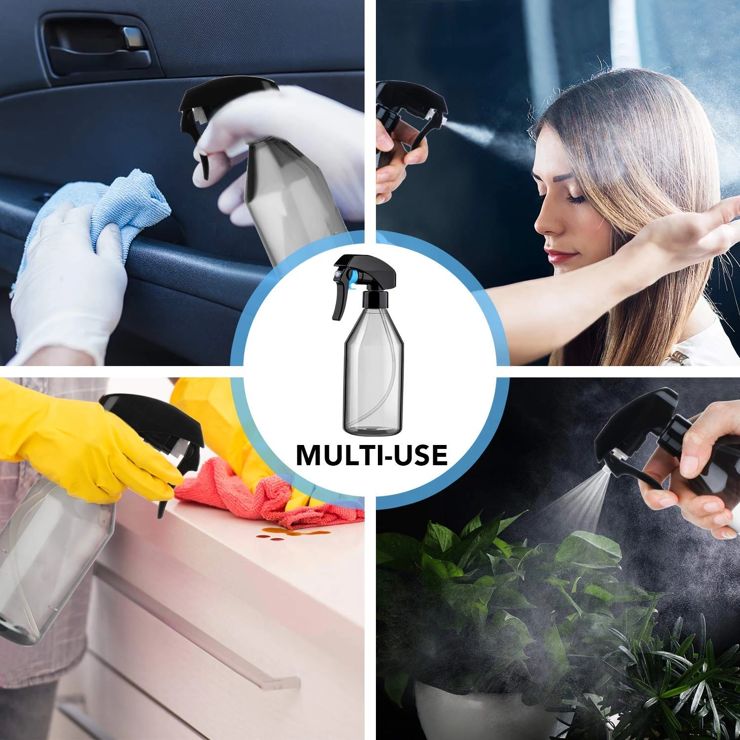 Spray Bottle, 10oz Plastic Spr - Misting Bottle Fine incelemesi ve fiyatı