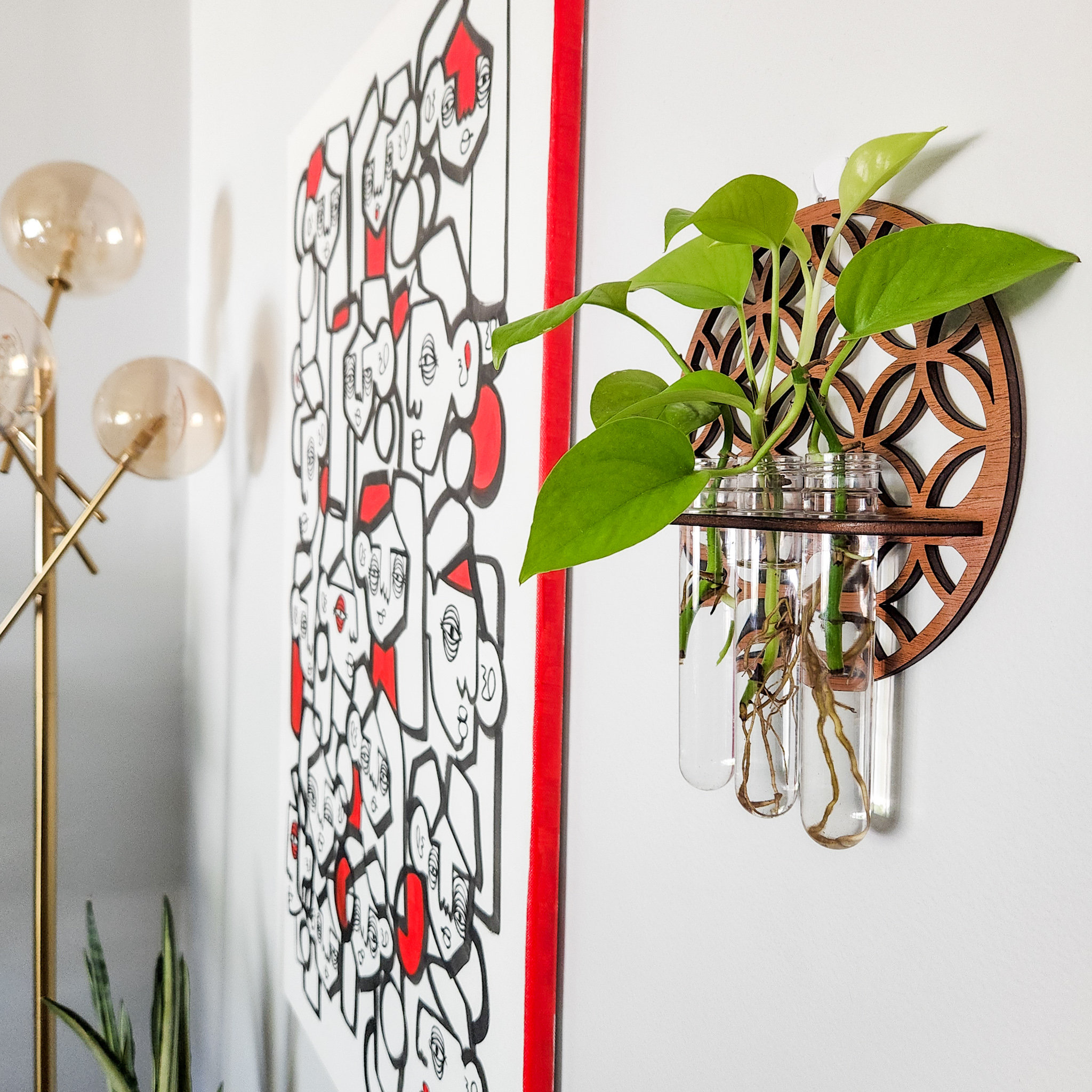 Garden Wall Planters Indoor Wo - Propagation Station Vase incelemesi ve fiyatı