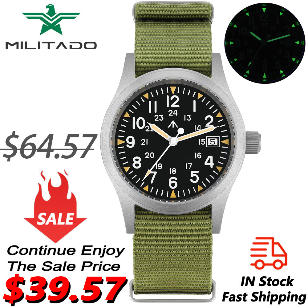 Militado ML05 Military Watch R - Plastic Dome Clear incelemesi ve fiyatı