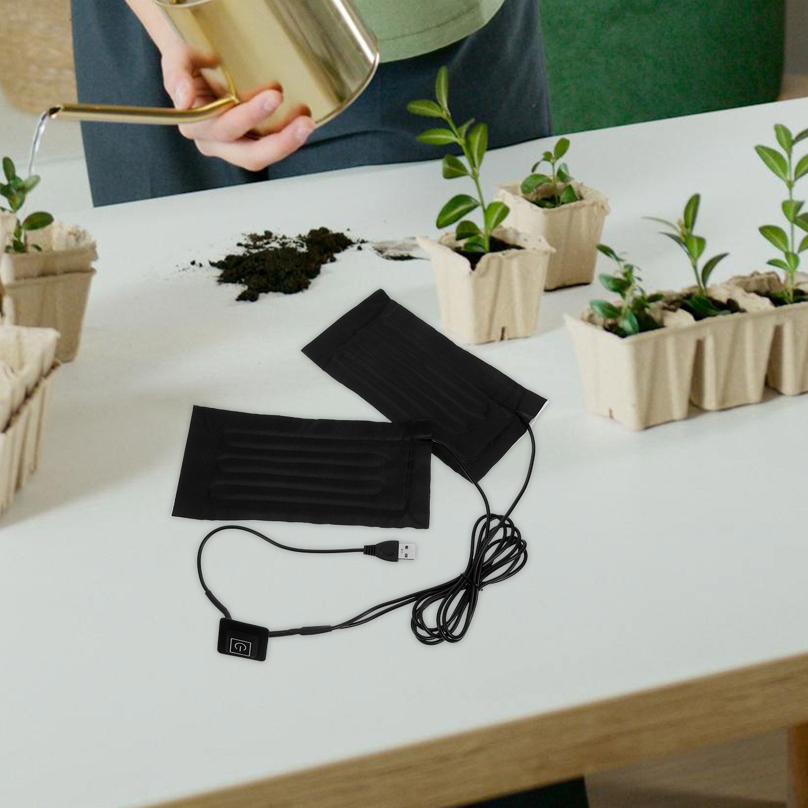 USB Small Heating Pad Plant Ge - Heat Mat Seedling incelemesi ve fiyatı