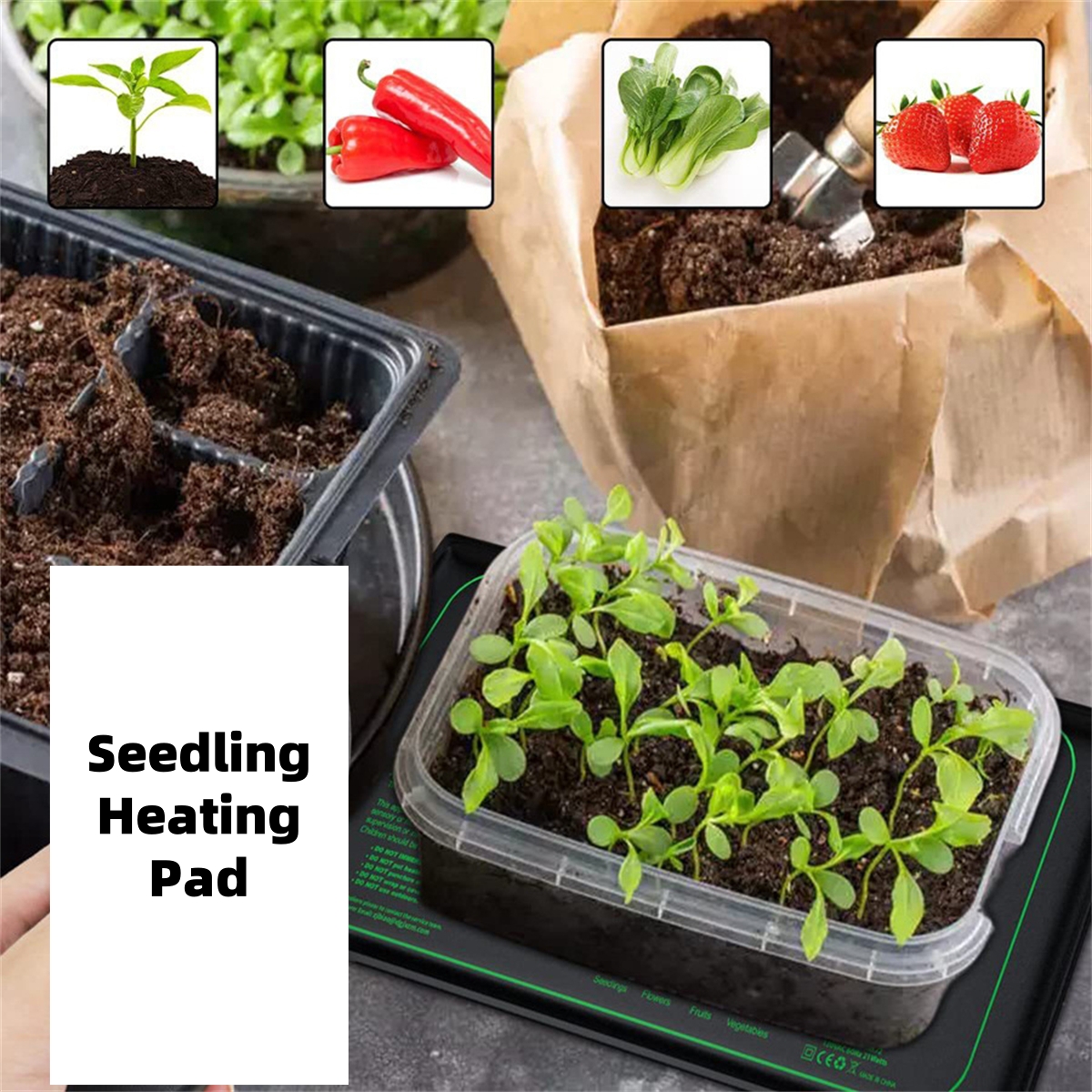 20W Seedling Heating Pad 230V  - Heat Mat Seedling incelemesi ve fiyatı