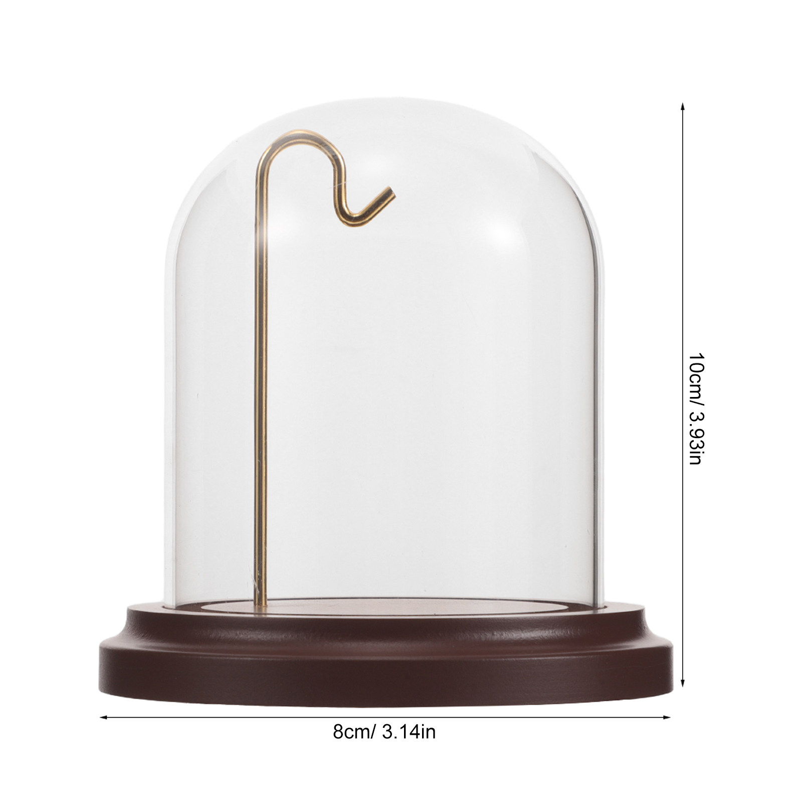 Glass Cloche Watch Display Sta - Plastic Dome Clear incelemesi ve fiyatı