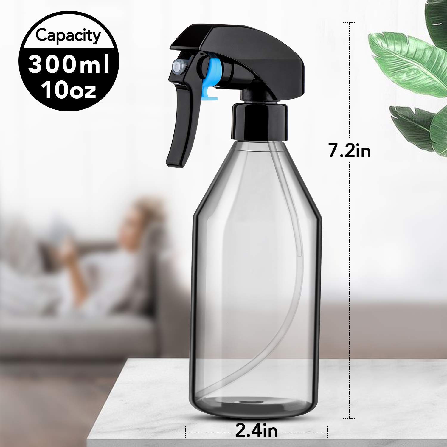 3Pack Spray Bottle, 10oz Plast - Misting Bottle Fine incelemesi ve fiyatı