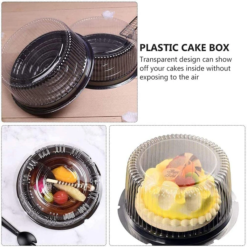 100Pcs/lot 3/4/5/6 Inch Transp - Plastic Dome Clear incelemesi ve fiyatı