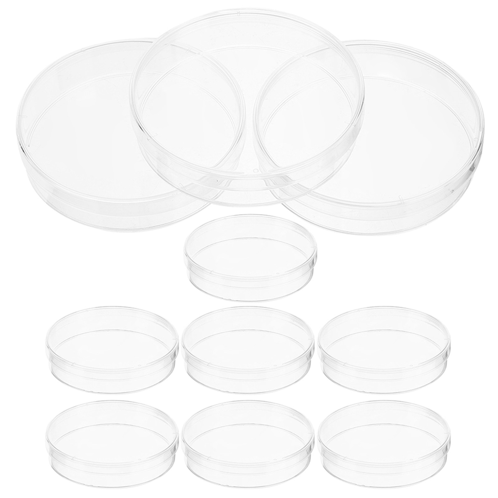 10Pcs Clear Plastic Petri Dish - Agar Tissue Culture incelemesi ve fiyatı