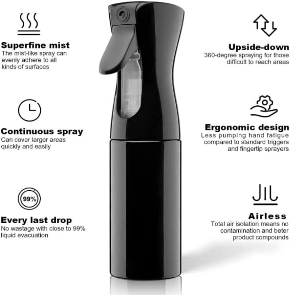 200ml Continuous Spray 360° Up - Misting Bottle Fine incelemesi ve fiyatı